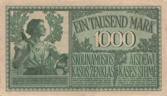 ro. 471b A 1000 Mark 1918